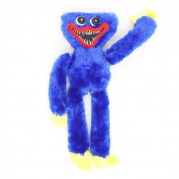Мягкая игрушка Хаги Ваги Huggy Wuggy обнимашка монстрик синий Мягкая игрушка Хаги Ваги Huggy Wuggy обнимашка монстрик синий