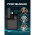 Петличный микрофон беспроводной для iPhone в кейсе (Lightning) для блогеров, интервью, записи видео
