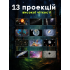 Проектор Galaxy Домашний планетарий с катриджами 13 шт. Проектор звездного неба галактика Белый Проектор Galaxy Домашний планетарий с катриджами 13 шт. Проектор звездного неба галактика Белый