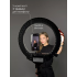 Кольцевая лампа профессиональная  RL-18 Original Ring Light 45 см 55 Вт + усиленный штатив