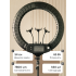 Профессиональная кольцевая лампа RL-21 Original Ring Light 54 см 65 Вт + усиленный штатив Профессиональная кольцевая лампа RL-21 Original Ring Light 54 см 65 Вт + усиленный штатив