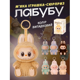 Лабубу игрушка сюрприз Labubu, брелок Мягкая плюшевая игрушка Ла бубу Лабубу игрушка сюрприз Labubu, брелок Мягкая плюшевая игрушка Ла бубу