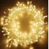 Гирлянда 400 Led 20 м теплый белый (желтая, золотая) Прозрачный провод 400 лампочек, 8 режимов