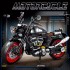 Конструктор Мотоцикл CRF 250F 812 деталей Реалистичный для детей и взрослых Конструктор Мотоцикл CRF 250F 812 деталей Реалистичный для детей и взрослых
