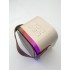 Детская колонка для пения с микрофоном, RGB подсветкой и Bluetooth Белая