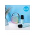 Детское караоке колонка с 2-мя микрофонами RGB подсветкой и Bluetooth Голубой Детское караоке колонка с 2-мя микрофонами RGB подсветкой и Bluetooth Голубой