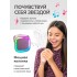 Детская колонка для пения с микрофоном, RGB подсветкой и Bluetooth Белая