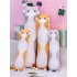 Длинная мягкая игрушка обнимашка Кот Батон. Подушка кот серый 110 см Длинная мягкая игрушка обнимашка Кот Батон. Подушка кот серый 110 см