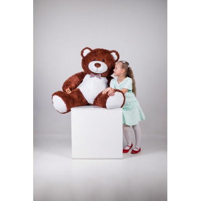 Плюшевый мишка UToys Билли 150 см шоколадный Плюшевый мишка UToys Билли 150 см шоколадный