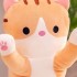 Длинная мягкая игрушка Кот Батон. Подушка обнимашка Кот 110 см бежевый Длинная мягкая игрушка Кот Батон. Подушка обнимашка Кот 110 см бежевый