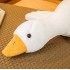Игрушка Гусь подушка обнимашка плюшевая 80 см белый Игрушка Гусь подушка обнимашка плюшевая 80 см белый