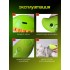 Щетка-расческа с паром для вычесывания шерсти животных Massage comb Зеленая