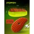 Щетка-расческа с паром для вычесывания шерсти животных Massage comb Зеленая