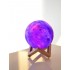 Ночник светильник галактика луна 3D Большая 15 см Light на подставке