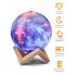 Ночник светильник галактика луна 3D Большая 15 см Light на подставке
