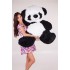 Большая плюшевая Teddy Boom Панда 150 см Черно-белый Большая плюшевая Teddy Boom Панда 150 см Черно-белый