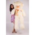 Плюшевый мишка Teddy Boom Тедди 140 см кремовый Плюшевый мишка Teddy Boom Тедди 140 см кремовый
