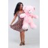 Игрушка медведь Teddy Boom Томми 100 см розовый