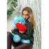 Плюшевый мишка Фрэнк 65 см Teddy Boom голубой с красным сердцем