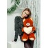 Плюшевый мишка Фрэнк 65 см Teddy Boom коричневый с сердцем Плюшевый мишка Фрэнк 65 см Teddy Boom коричневый с сердцем