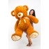Огромный плюшевый мишка Teddy Boom Томми 2 метра коричневый Огромный плюшевый мишка Teddy Boom Томми 2 метра коричневый