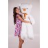 Плюшевый мишка Teddy Boom Тедди 140 см белый Плюшевый мишка Teddy Boom Тедди 140 см белый