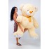 Большой плюшевый медведь Teddy Boom Томми 2 метра кремовый Большой плюшевый медведь Teddy Boom Томми 2 метра кремовый