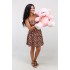 Маленький плюшевый мишка Teddy Boom Томми 50 см розовый