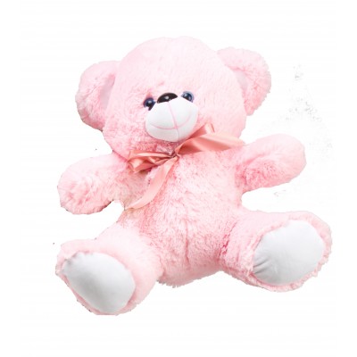 Маленький плюшевый мишка Teddy Boom Томми 50 см розовый