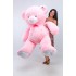 Огромный плюшевый мишка Teddy Boom Томми 2 метра розовый Огромный плюшевый мишка Teddy Boom Томми 2 метра розовый