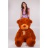 Медведь плюшевый Тедди Teddy Boom 200 см коричневый Медведь плюшевый Тедди Teddy Boom 200 см коричневый