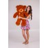 Маленький плюшевый мишка Тедди Teddy Boom 80 см коричневый Маленький плюшевый мишка Тедди Teddy Boom 80 см коричневый