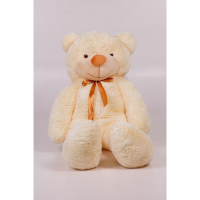 Игрушечный мишка Teddy Boom Тедди 140 см кремовый