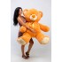 Большой мягкий мишка Teddy Boom Томми 150 см карамель