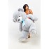 Большой плюшевый мишутка Teddy Boom Томми 2 метра серый Большой плюшевый мишутка Teddy Boom Томми 2 метра серый