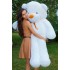 Большой мишка Тедди Teddy Boom 160 см белый