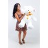 Мягкий медведь Teddy Boom Томми 100 см белый Мягкий медведь Teddy Boom Томми 100 см белый