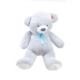 Большой плюшевый мишка Teddy Boom Томми 2 метра серый Большой плюшевый мишка Teddy Boom Томми 2 метра серый