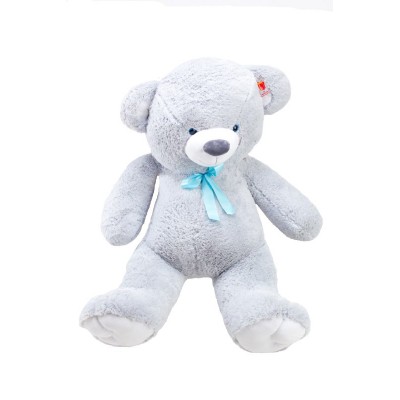 Большой плюшевый мишутка Teddy Boom Томми 2 метра серый Большой плюшевый мишутка Teddy Boom Томми 2 метра серый