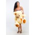 Плюшевый мишка с латками Teddy Boom Гриша 100 см кремовый Плюшевый мишка с латками Teddy Boom Гриша 100 см кремовый