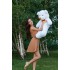 Маленький мишка Тедди Teddy Boom 80 см белый Маленький мишка Тедди Teddy Boom 80 см белый
