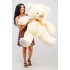 Мягкий медведь Teddy Boom Томми 150 см кремовый Мягкий медведь Teddy Boom Томми 150 см кремовый