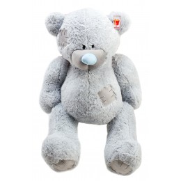 Самый большой плюшевый мишка Teddy Boom Гриша 250 см серый Самый большой плюшевый мишка Teddy Boom Гриша 250 см серый