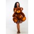 Игрушечный мишка Teddy Boom Гриша 100 см шоколадный