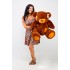 Игрушечный мишка Teddy Boom Гриша 100 см шоколадный