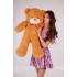 Медведь плюшевый Teddy Boom Тедди 100 см карамель Медведь плюшевый Teddy Boom Тедди 100 см карамель