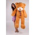 Большой плюшевый медведь Тедди Teddy Boom 180 см карамель