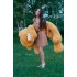 Большой плюшевый медведь Тедди Teddy Boom 180 см карамель