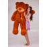 Огромный мишка Тедди Teddy Boom 180 см коричневый