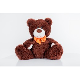 Маленький игрушечный мишка UToys Рональд 35 см шоколадный